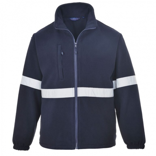 Portwest Bluza polarowa z odblaskami F433 granatowa