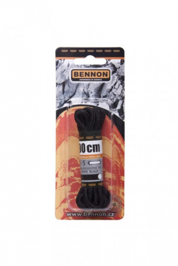 Bennon Sznurówki czarne 90 cm D31090