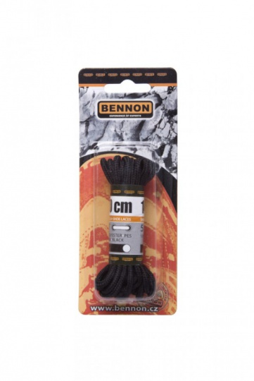 Bennon Sznurówki czarne 140 cm D31140