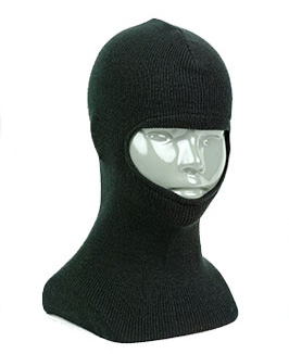 JS Gloves Czapka kominiarka czarna