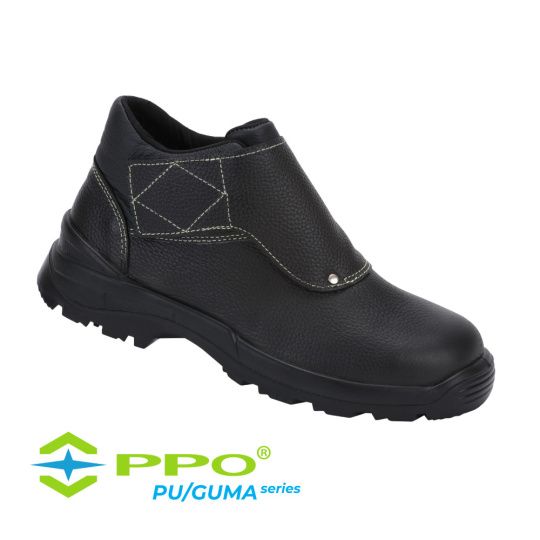 PPO Strzelce Trzewiki ochronne S3 czarne 444