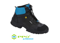 PPO Strzelce Buty ochronne S3L ESD Non Metallic niebieskie Q6LG