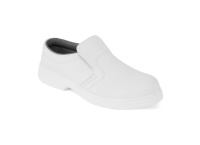 Portwest Buty robocze O2 Non Metallic Occupational Microfibre Slip On białe FW58