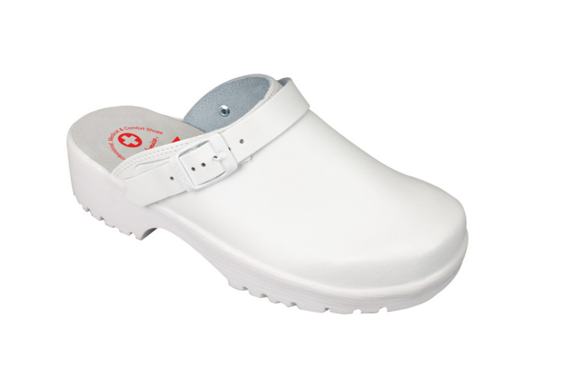 Julex Saboty robocze OB białe 3132G-21