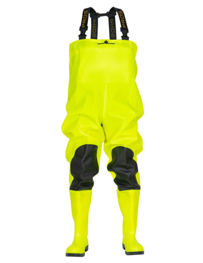 PROS Spodniobuty ochronne S5 Max Fluo żółte BM01-MAX-FLUO