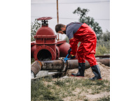  Spodniobuty robocze O4 Strong czerwone SB01-STRONG-RED
