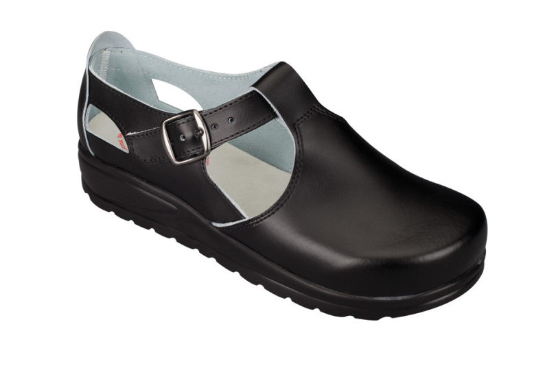 Julex Sandały robocze barefoot OB medyczne czarne 146a-10