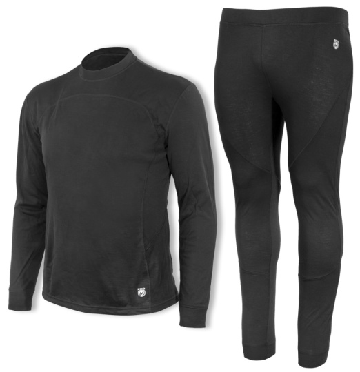 Bennon Bielizna termoaktywna Bennon MERINO czarna