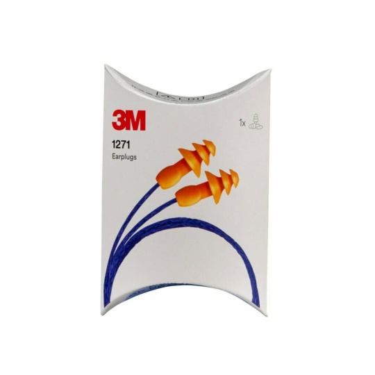 3M Zatyczki przeciwhałasowe ze sznurkiem 3M 1271
