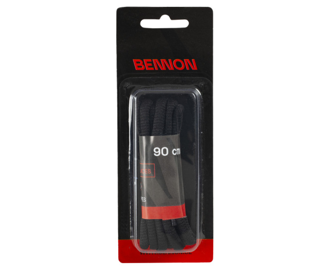 Bennon x Sznurówki czarne  90 cm 400006