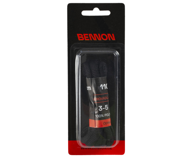 Bennon x Sznurówki czarne 110 cm 400007