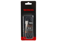 Bennon x Sznurówki czarno-szare 155 cm 400008
