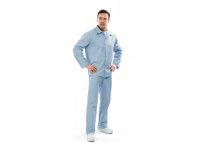  Bluza długa męska 3092 KB Textil HACCP błękitna
