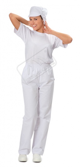 Kegel Błażusiak Spodnie robocze białe HACCP 5252 Kegel-Błażusiak