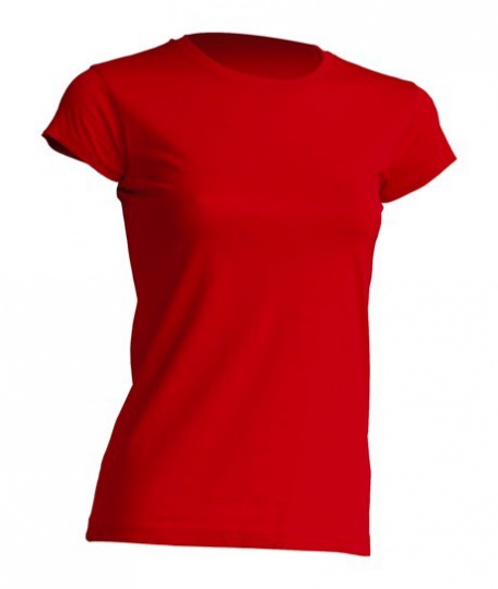 JHK Koszulka damska z krótkim rękawem TSRL 150 - czerwona