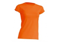  Koszulka damska z krótkim rękawem TSRL 150 - pomarańczowa