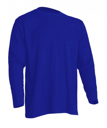 JHK Koszulka męska z długim rękawem TSRA 150LS - niebieska