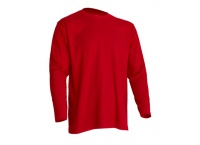  Koszulka męska z długim rękawem TSRA 150LS - czerwona