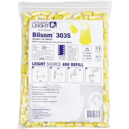 Honeywell Zatyczki Bilsom 303 w opakowaniu 200 par