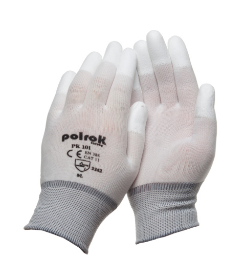 Polrok Rękawice nylonowe pokryte poliuretanem PK101W