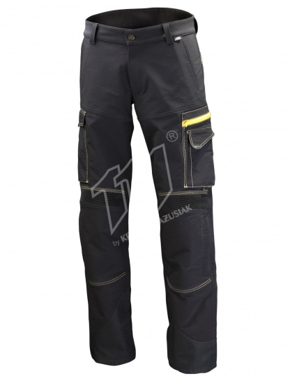 Kegel Błażusiak Spodnie do pasa 5616 Pure Black