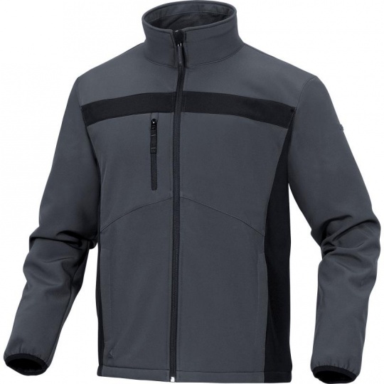 Delta Plus Kurtka Softshell LULEA - szaro-czarna