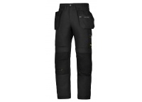  Spodnie AllroundWork+ z workami kieszeniowymi 6200 - czarne