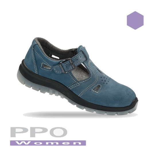 PPO Strzelce Sandały ochronne damskie S1 model 251W