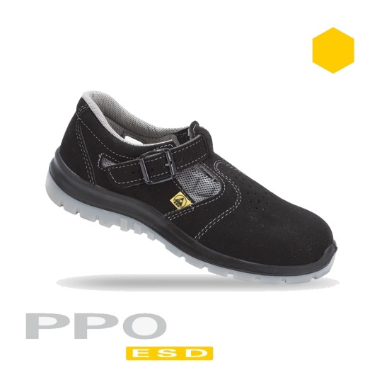 PPO Strzelce Sandały ochronne damskie S1 ESD model 651