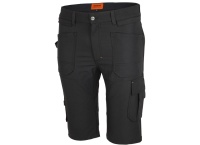  Spodnie krótkie Promacher EREBOS czarne z odpinanymi kieszeniami