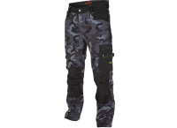 Bennon Spodnie do pasa softshell ocieplane Bennon CAMOS