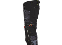  Spodnie do pasa softshell ocieplane Bennon CAMOS