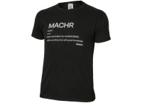 Promacher Koszulka męska z krótkim rękawem Promacher MACHR czarna