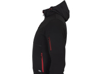  Kurtka softshell Promacher RUFUS czarno-czerwona