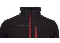  Kurtka softshell Promacher RUFUS czarno-czerwona