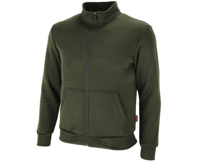 Bennon Bluza dresowa rozpinana Bennon ADAMOS zielona