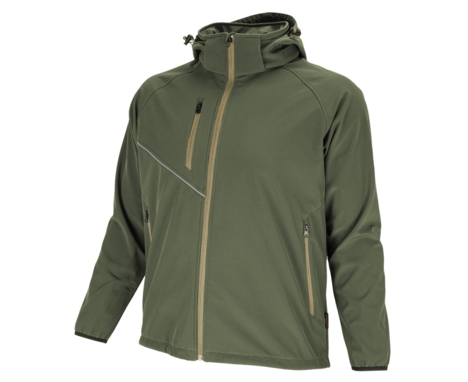 Bennon Kurtka ocieplana softshell Bennon FORCE zielona