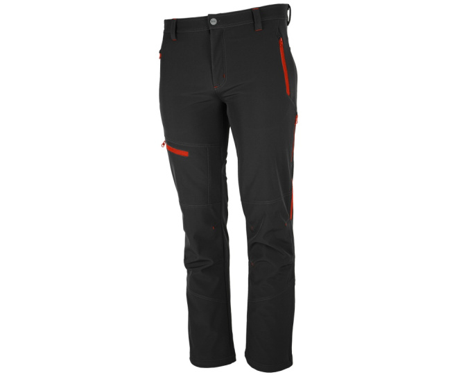 Bennon Spodnie do pasa softshell ocieplane Bennon FORCE czarne